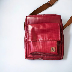 Bolsa Lila Plástica Bordô