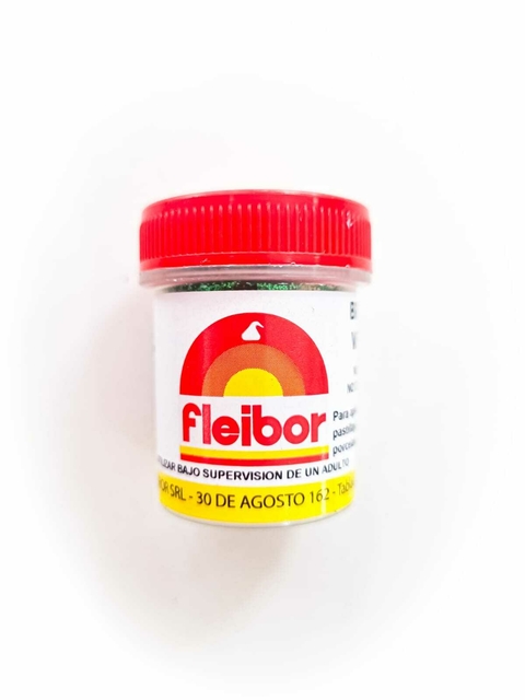 Glitter Fleibor - Verde - comprar online