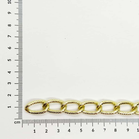 CADENA DE ALUMINIO ESLABÓN LABRADO