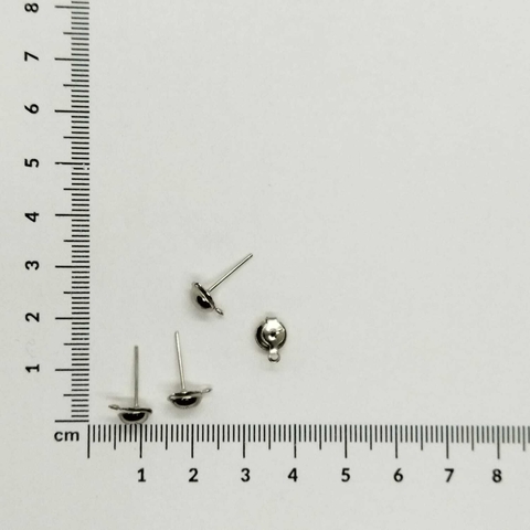 ARO PASANTE Y COLGANTE 6 MM X 4 UNIDADES