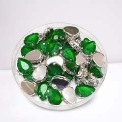 GEMA LAGRIMA OPACA CON GLITER BASE DE METAL 10*14 X UNIDAD - Almendra cositas para armar