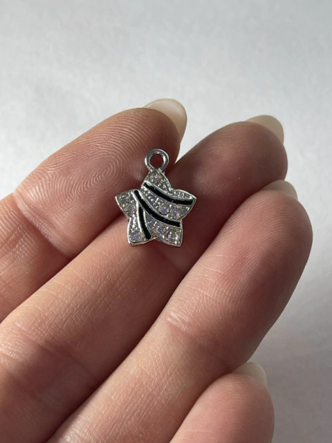 Dije Fantasía Estrella. Strass