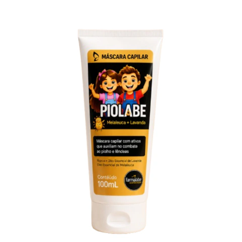 PIOLABE - Auxilia no combate Piolhos E Lêndeas 100ml