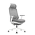 Cadeira Ergonômica Sparta (Branco e Cinza)