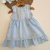Vestido Sarita Azul na internet