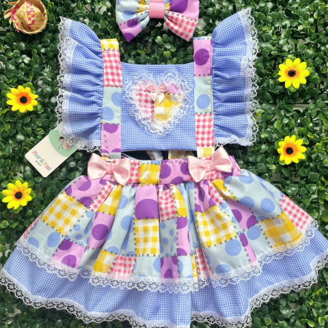 Romper Vestido Xote da Alegria