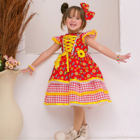 Vestido Flor de Girassol - comprar online