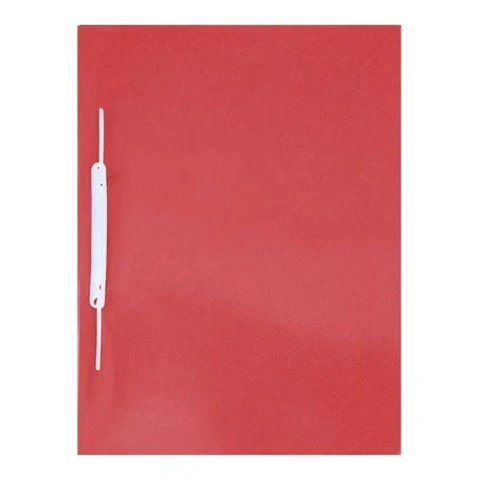 PASTA ACP COM GRAMPO PLASTICO REF 1039 - VERMELHO