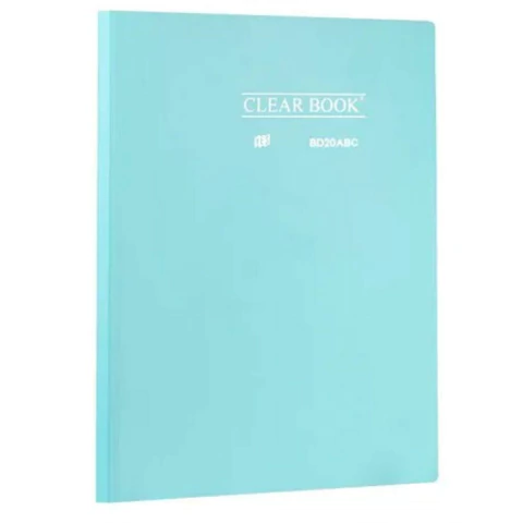 PASTA CATALOGO YES COM 20 REF BD20ABC - AZUL PASTEL