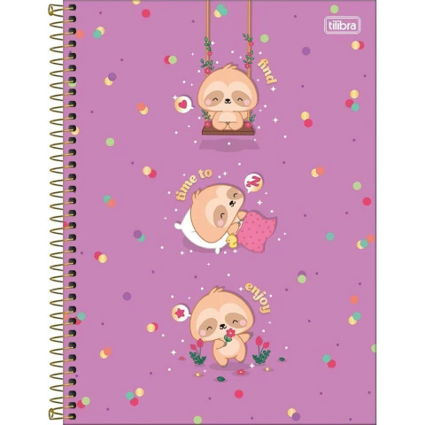 CADERNO UNIV 16X1 MELLOW TILIBRA 256F