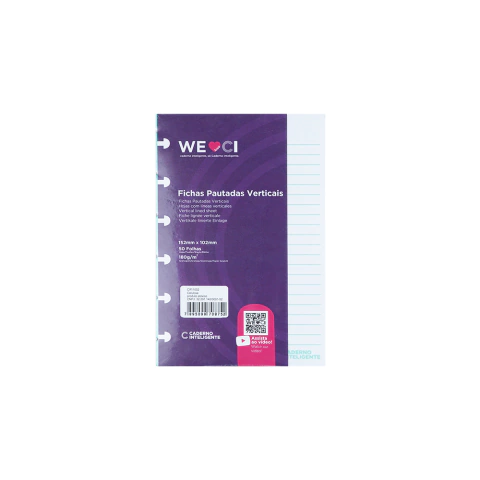 FICHAS PAUTADAS INTELIGENTES VERTICAL 50F