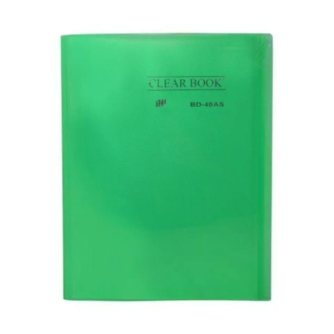 PASTA CATALOGO YES COM 40 REF BD40AS - VERDE CRISTAL