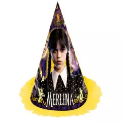 BONETE CUMPLEAÑOS MERLINA