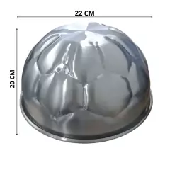 TORTERA ALUMINIO FORMA PELOTA