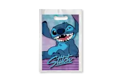 BOLSITAS PLASTICAS STITCH x10u
