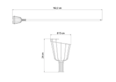 Recogedor de Frutas c/ cabo - Tramontina - tienda online