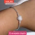 Pulseira para berloques cravejada - comprar online