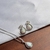 Conjunto pedra opala furta-cor