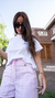 Short Roma rosa - tienda online