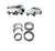 METAL DE BANCADA EXT 0,50 - INT O,25 KOMBI FUSCA METAL LEVE