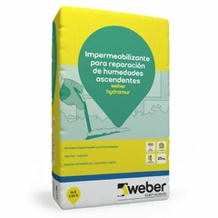 Weber Hydromur Impermeabilizante Reparación Humedad 25 Kg.