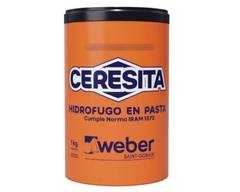 Ceresita Pasta Aditivo Hidrófugo 1kg. Weber