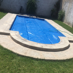 COBERTOR DE PILETAS Térmico Flotante C/ Filtro Uv 1,06m X 50m