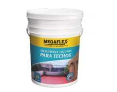 Membrana Liquida Para Techos Megaflex X 4kg. Blanco