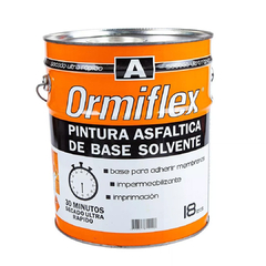 Pintura Asfáltica Ormiflex A 18 L Secado Ultra-rápido A - comprar online
