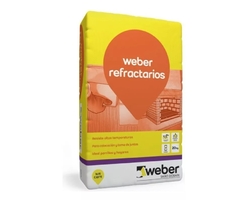 Weber Refractarios Pegamento Adhesivo Mortero Bolsa 20 Kg.