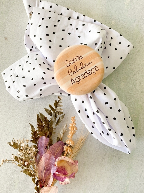 PORTA GUARDANAPO | PG REDONDINHO TRADICIONAL