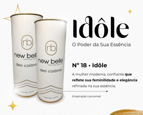 Deo colônia nº 18 - inspiração Idôle