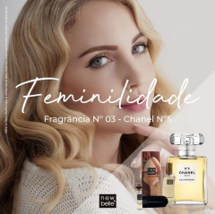 Kit Deo Colônia New Belle nº03 – Inspiração Chanel n.5 na internet
