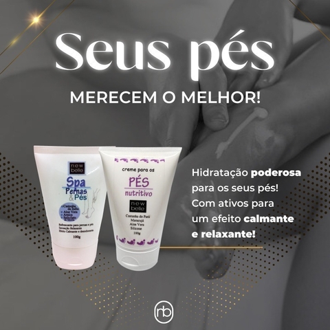 Creme Hidratante para os Pés 10g