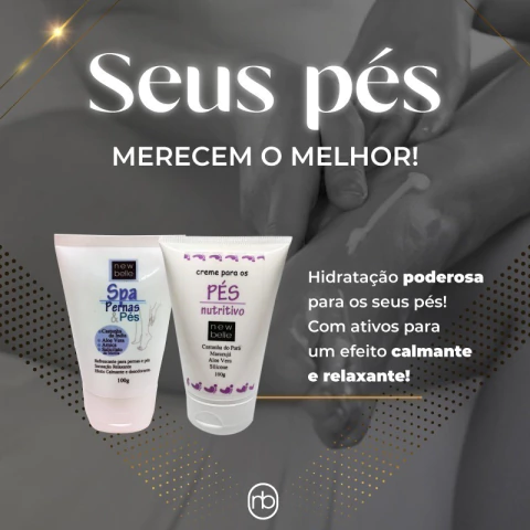 Creme Hidratante para os Pés 10g