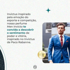 Deo Colônia New Belle nº 20 – Inspiração Invictus - loja online