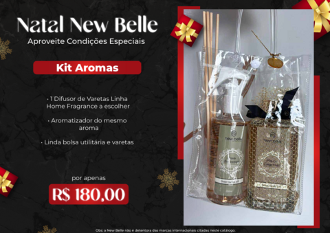 Kit Aromas - Difusor de Varetas + Aromatizador + Bolsa