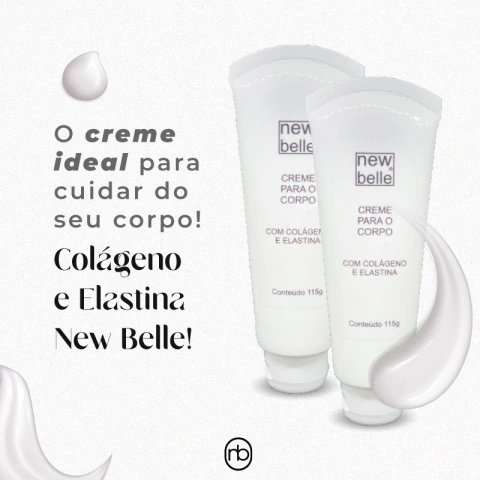 Creme Colágeno e Elatina - 115g