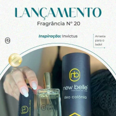 Deo Colônia New Belle nº 20 – Inspiração Invictus - New Belle