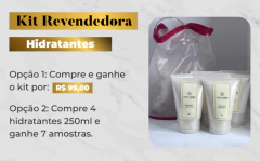 Kit Revendedora - Hidratantes Corporais na internet