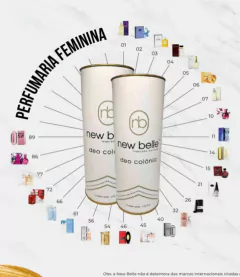 Kit Deo Colônia New Belle nº89 – Inspiração CAROLINA HERRERA 212 SEXY - comprar online