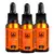 Kit 03 Óleo para Barba Smaak Canela & Rum Embaixador 30ml