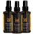 Kit 3 Óleo Hidratante para Barba Goot Wood Embaixador 120ml