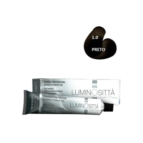 Coloração Luminosittà 60 Gr - 1.0 Preto