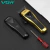 Máquina de Cortar Cabelo 9000 RPM Vgr V-015 Bivolt Amarela - loja online