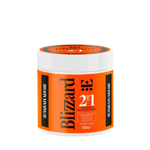 Alisamento e Relaxamento Capilar Blizzard Embaixador 500g