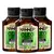Kit 03 Óleo Para Barba Kannep Embaixador 30ml