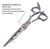 Tesoura De Cortar Cabelo Fio Navalha 801 7.0 Polegadas Umi Prateado - Shopping do Barbeiro / Promoções Imperdíveis todos os Dias