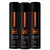 Kit 03 Pomada Spray Efeito Matte Nerk Embaixador 100ml