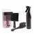 Kit Barbeiro Espanador Borrifador Spary + Escova De Disfarce Cor Preto